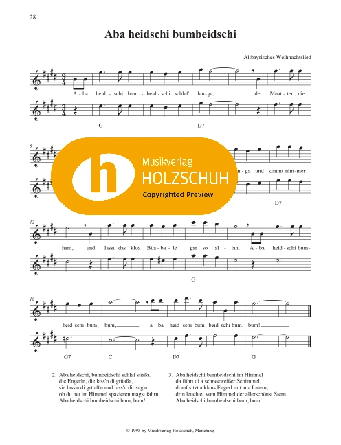 Aba heidschi bumbeidschi